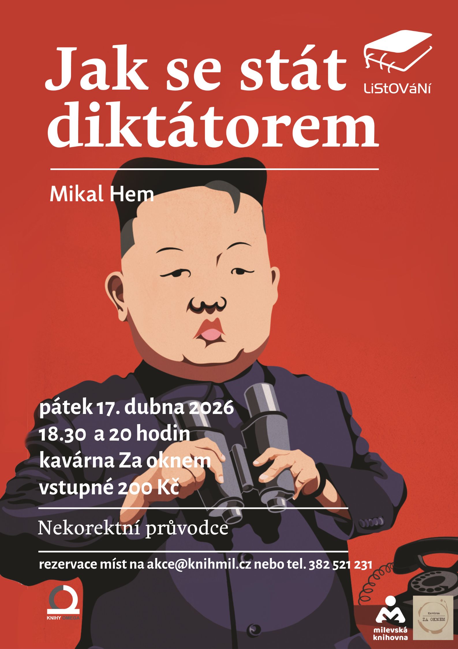 Plakát Listování - Jak se stát diktátorem