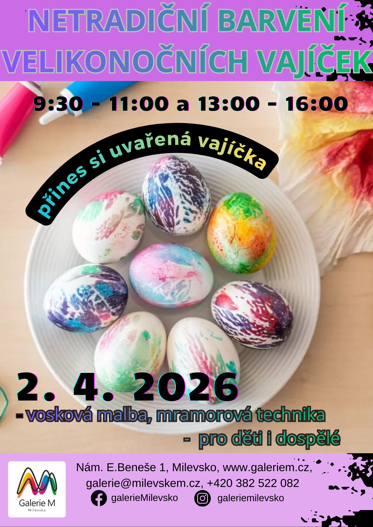 Plakát Velikonoční tvoření nejen pro děti