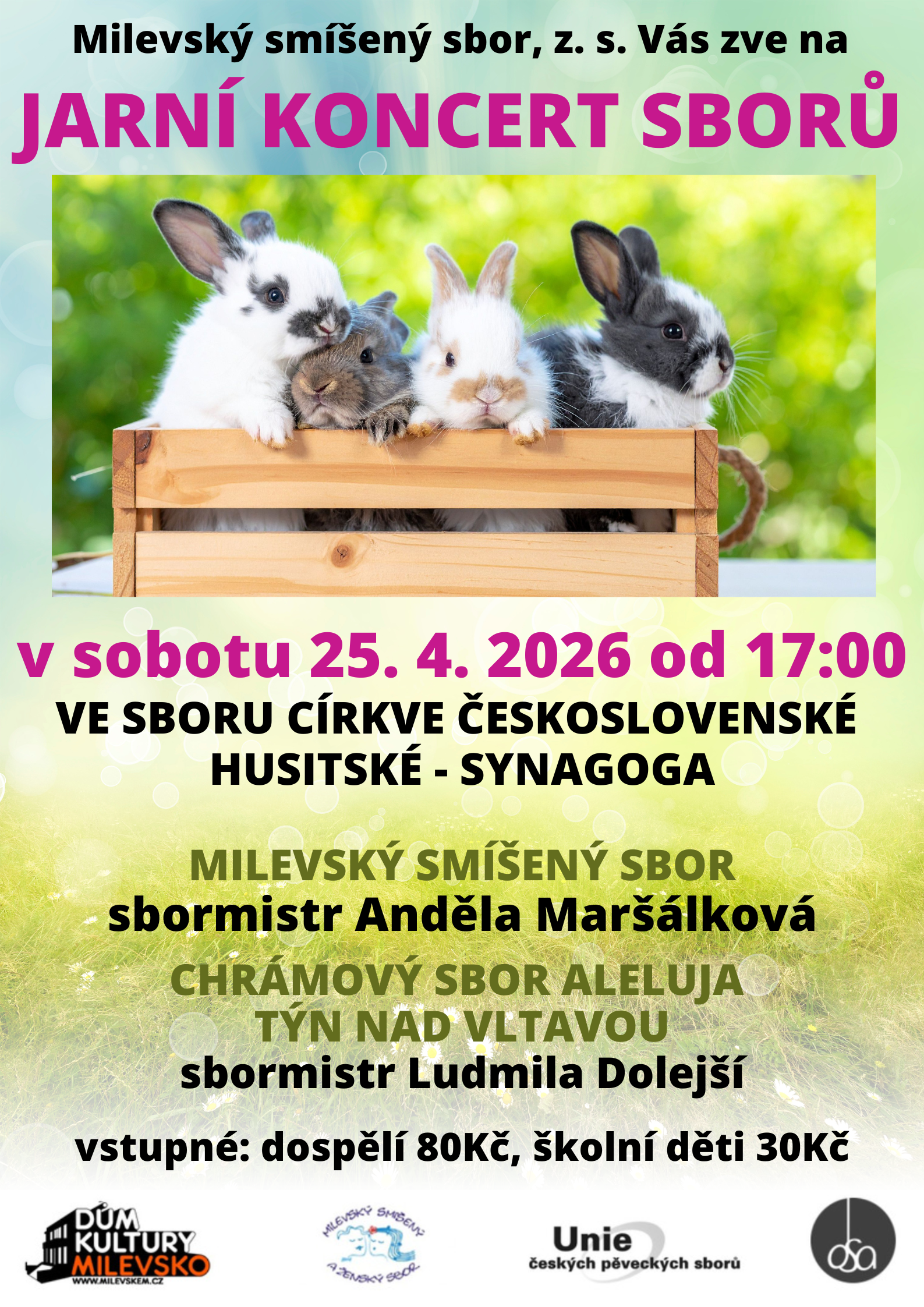 Plakát Jarní koncert sborů