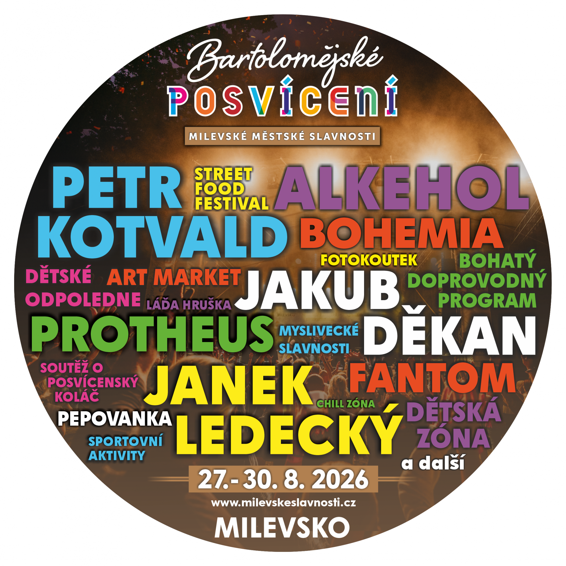 Plakát Bartolomějské posvícení 2026