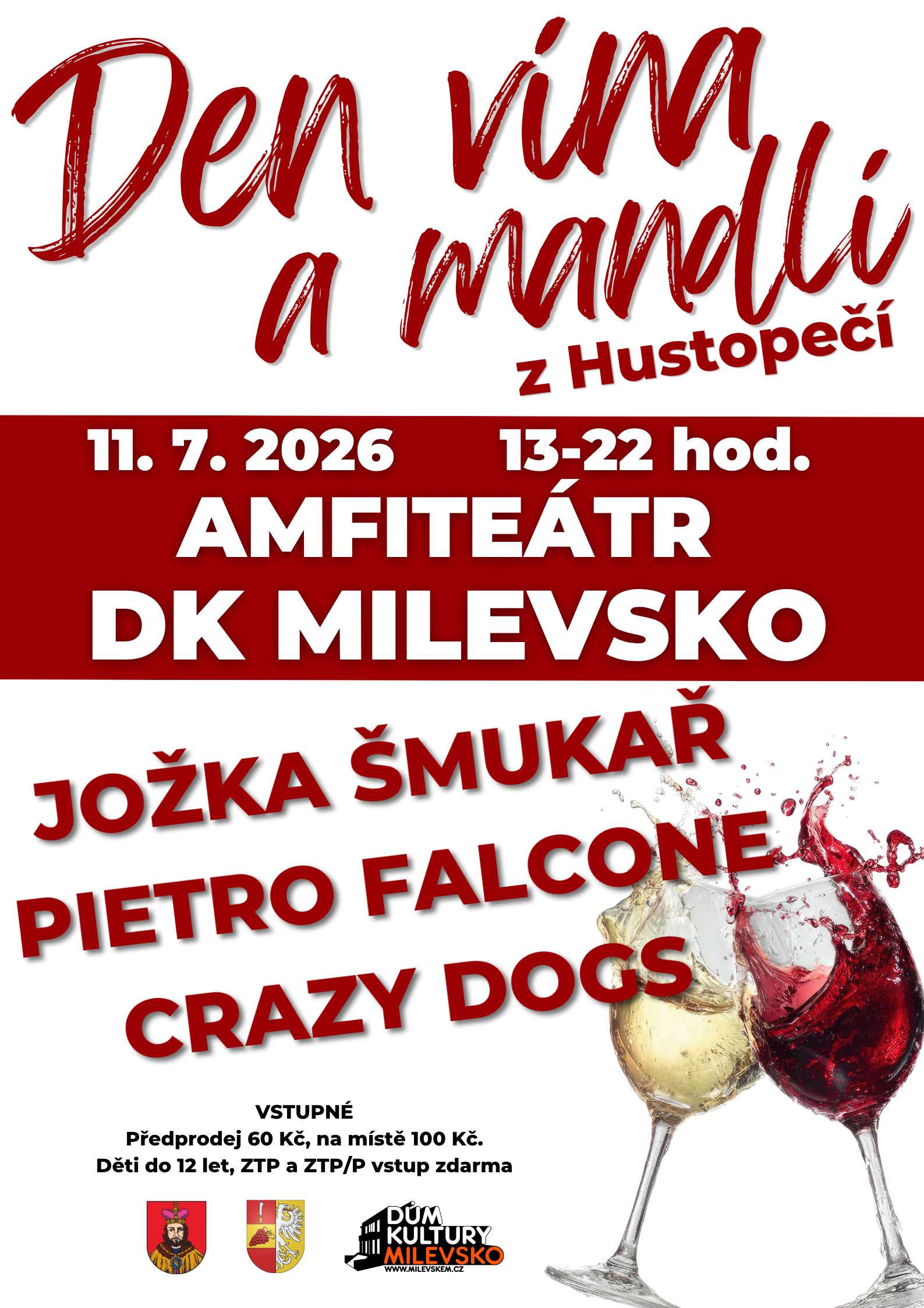 Plakát Den vína a mandlí z Hustopečí
