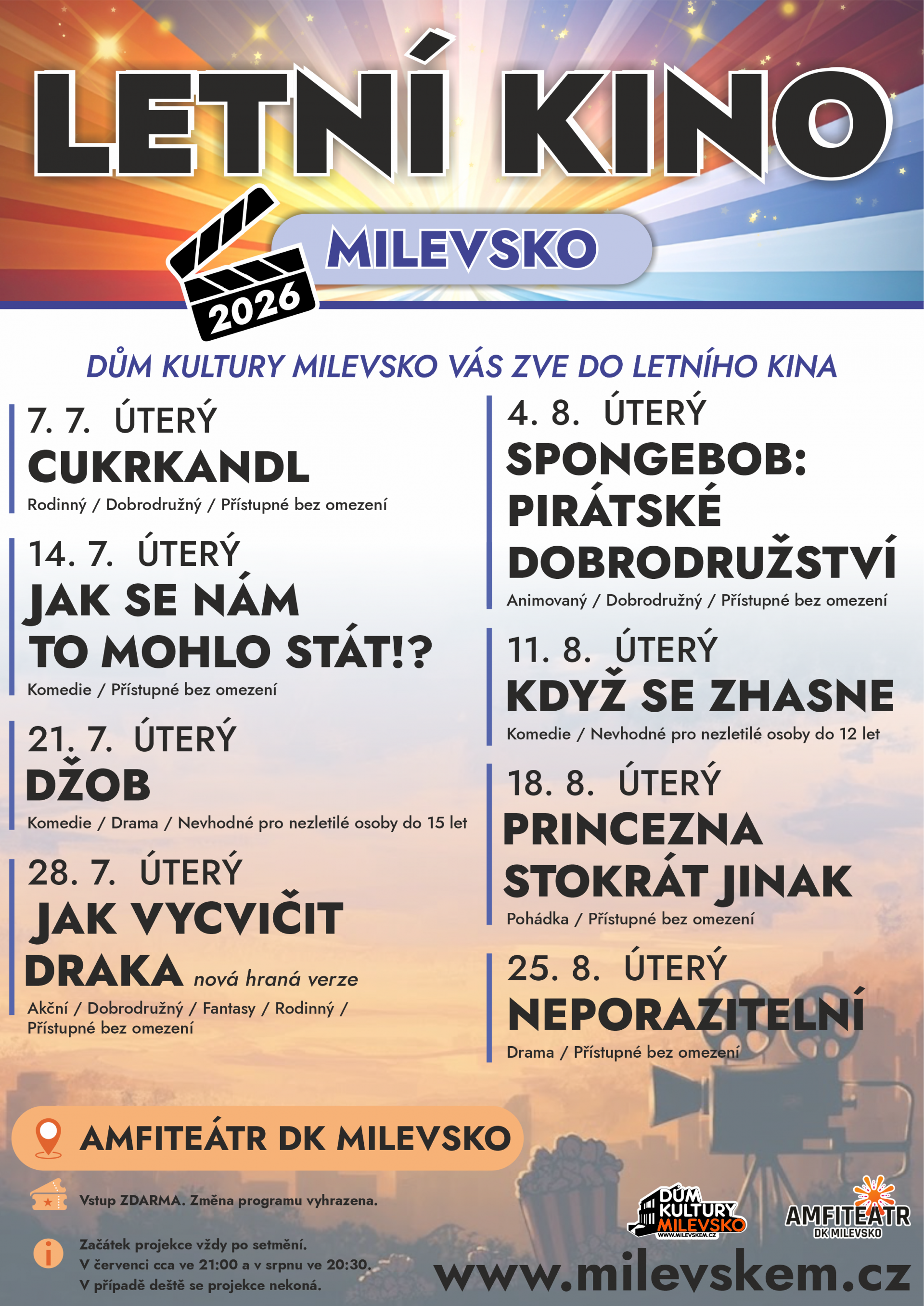 Plakát Letní kino - Jak vycvičit draka (nová hraná verze) 