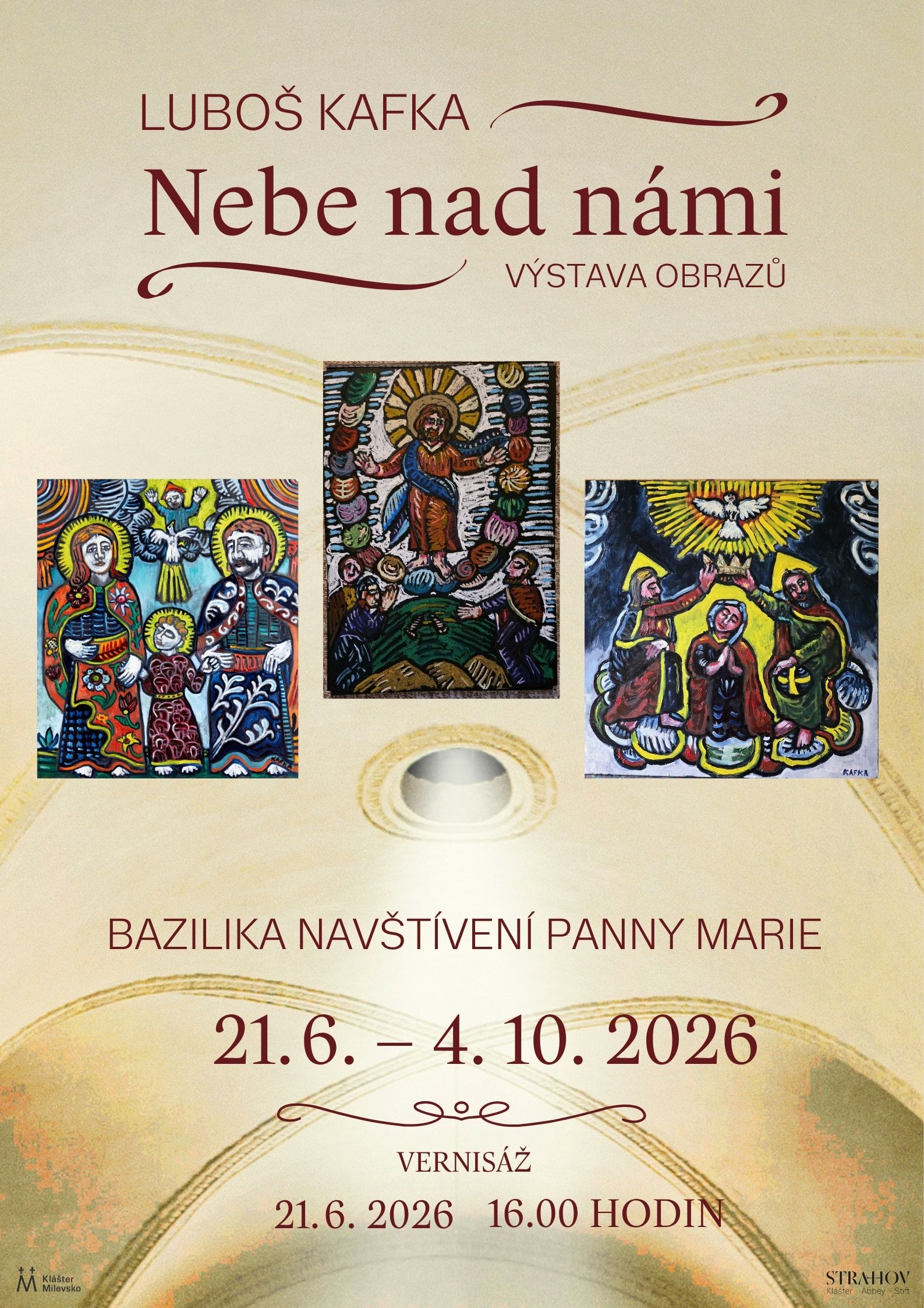 Plakát Nebe nad námi - Luboš Kavka