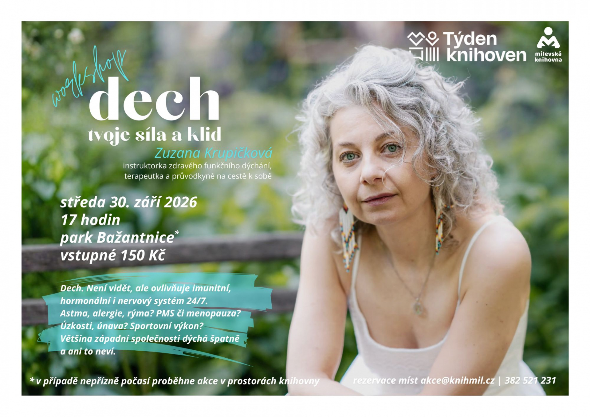 Plakát Dech - tvoje síla a klid