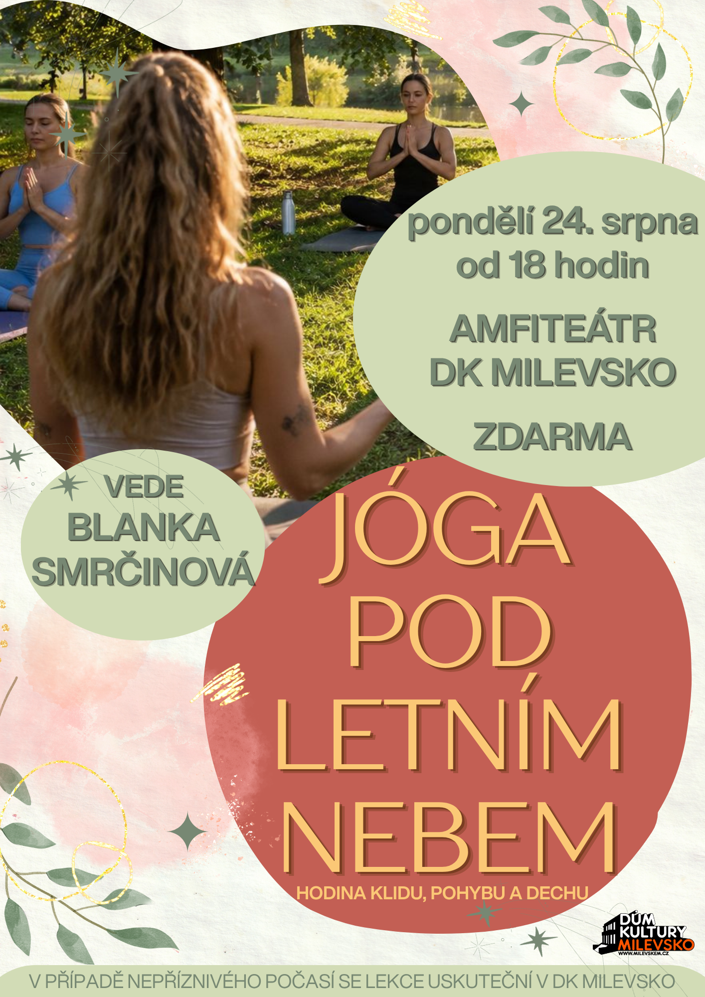 Plakát Jóga pod letním nebem