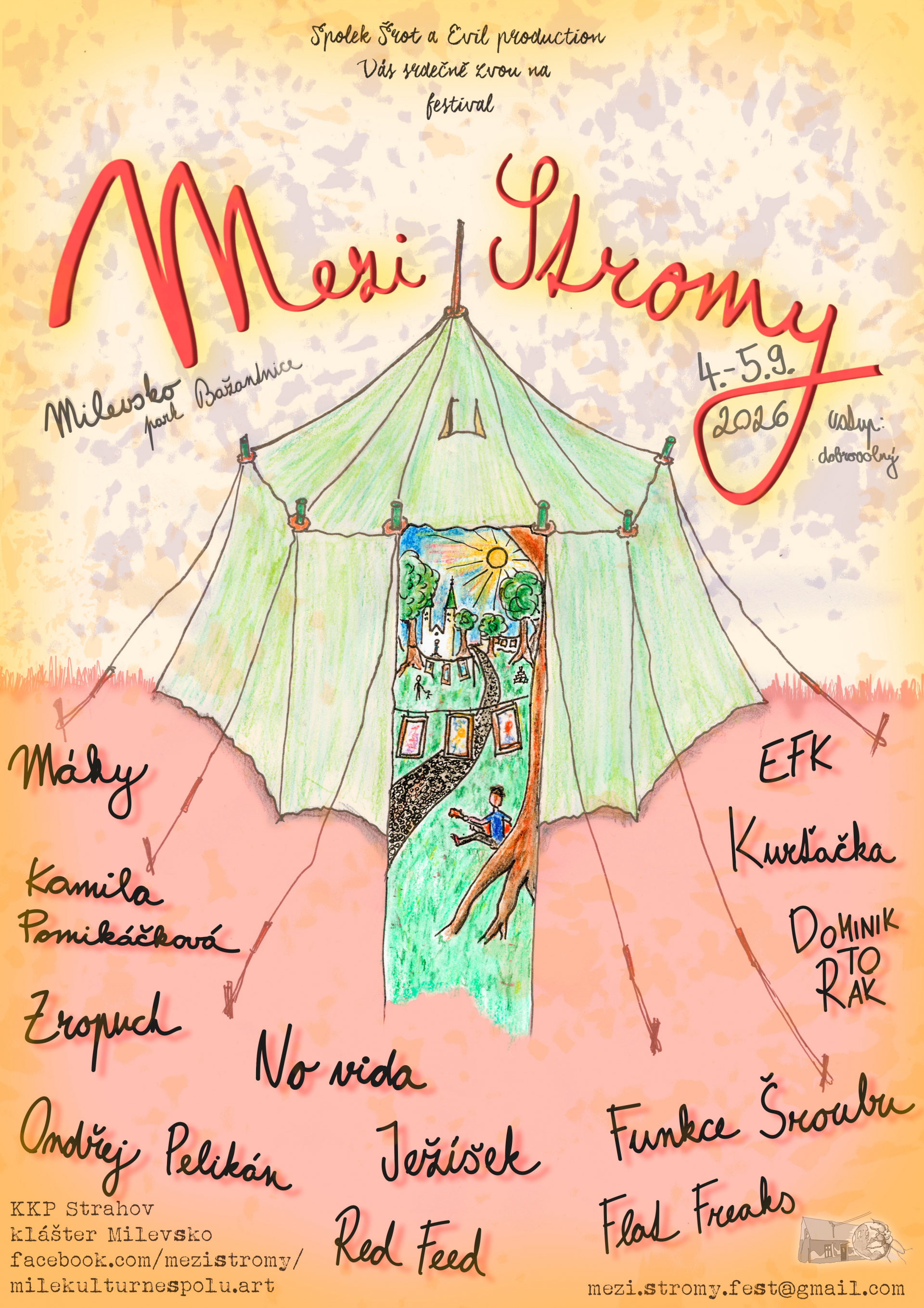 Plakát Mezi Stromy 2026
