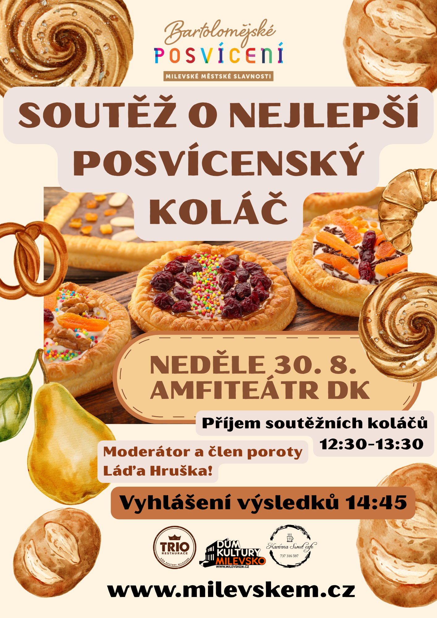 Plakát Soutěž O nejlepší posvícenský koláč 