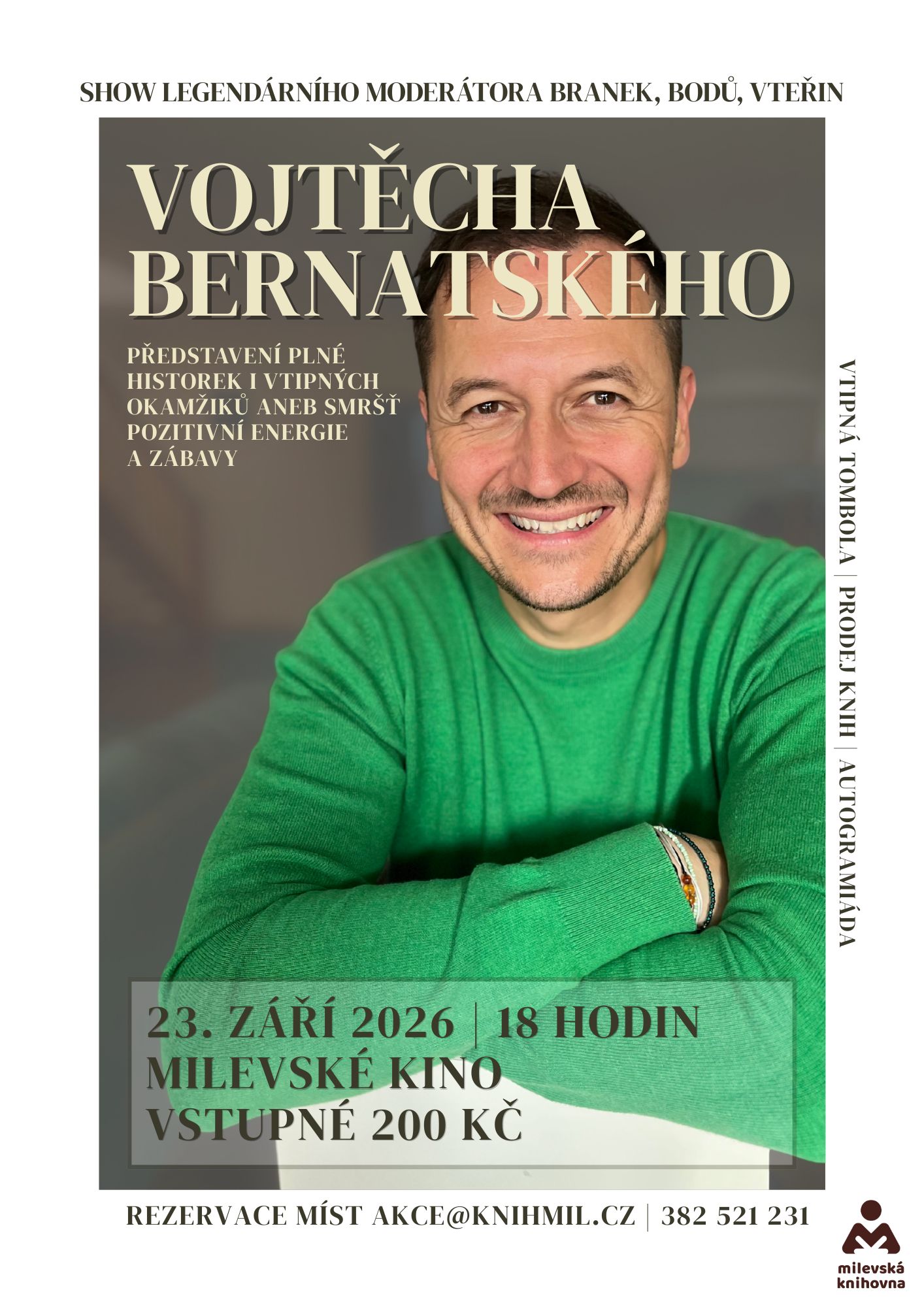 Plakát Show Vojtěcha Bernatského