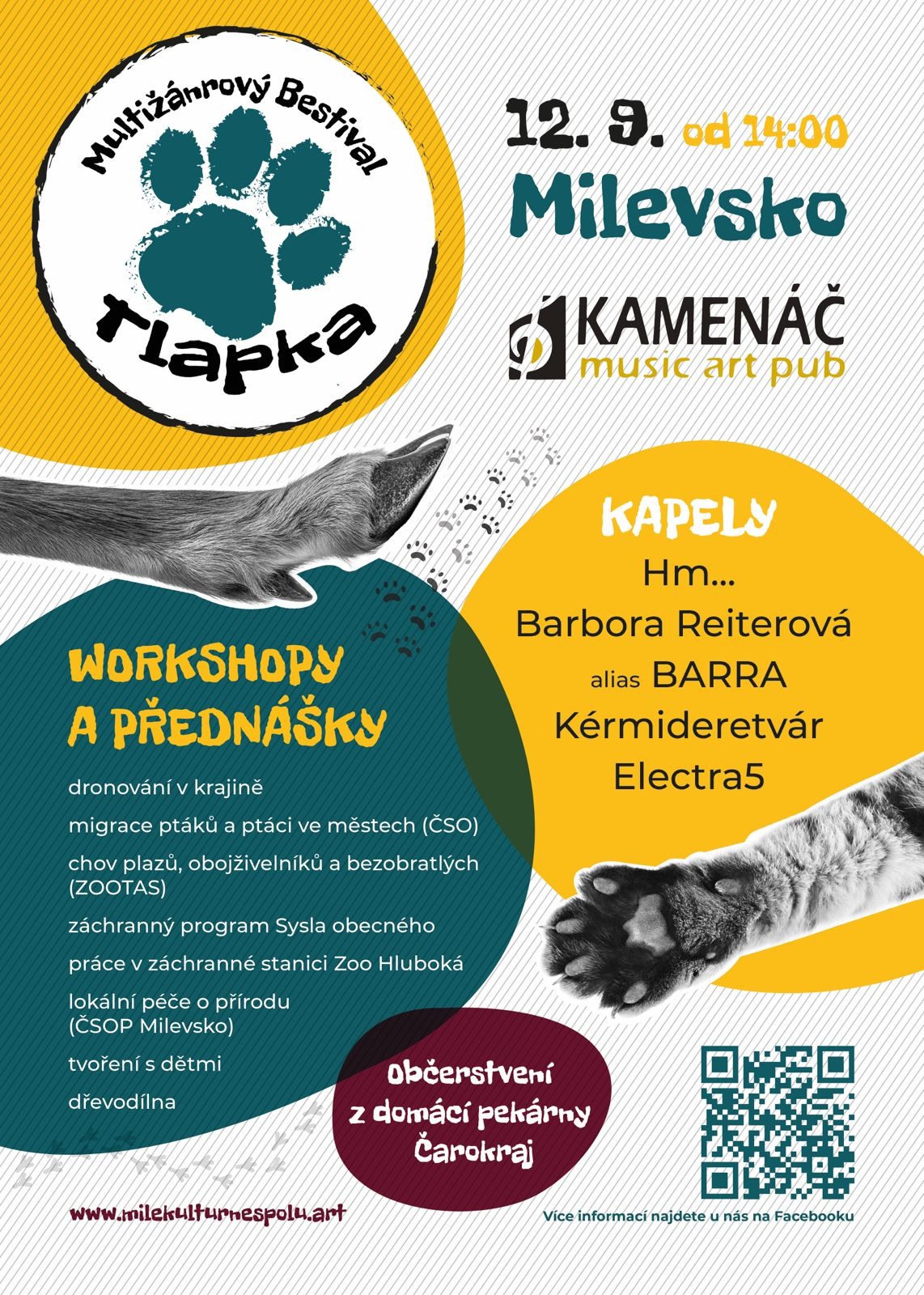 Plakát Bestival Tlapka