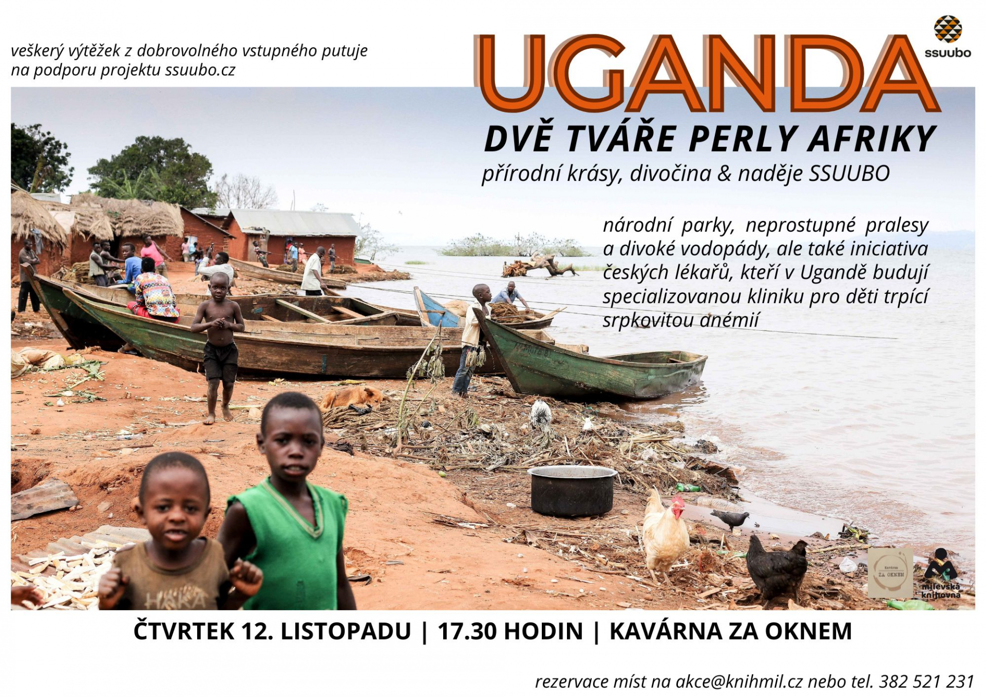 Plakát: Uganda - Dvě tváře perly Afriky