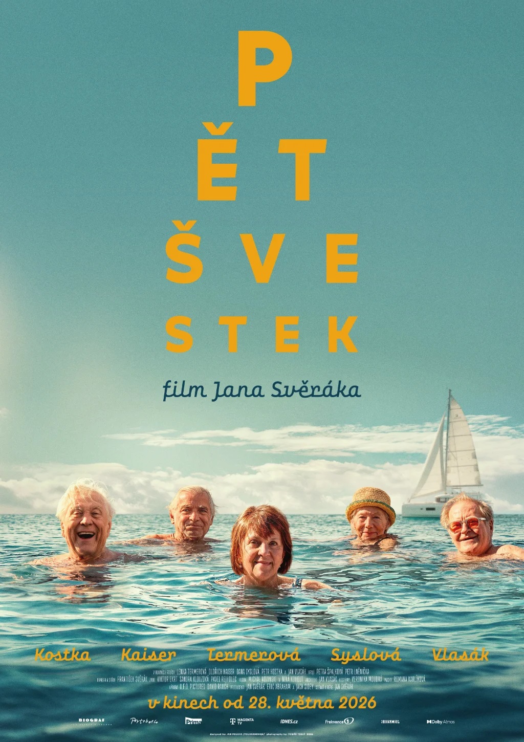 Plakát: Pět švestek - bio senior