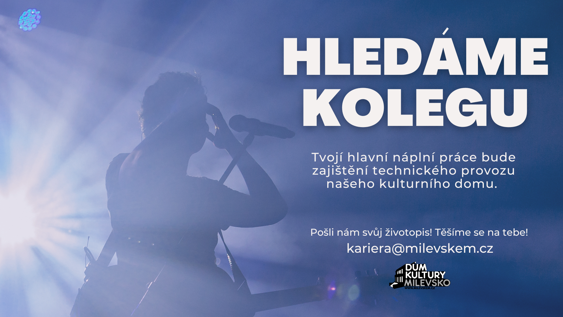Hledáme kolegu